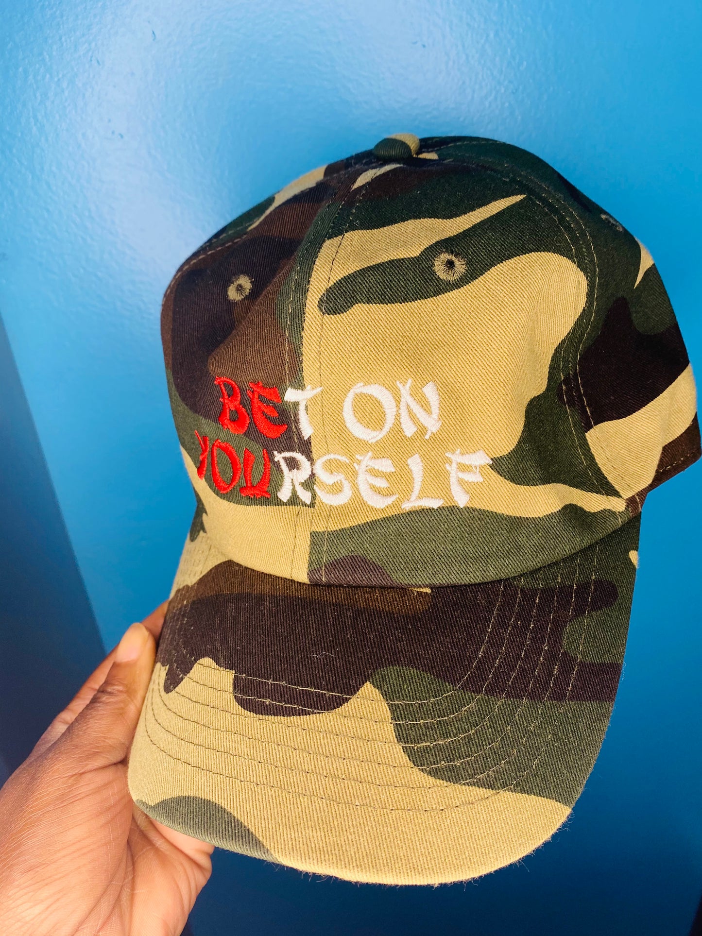 Camo BY Dad Hat