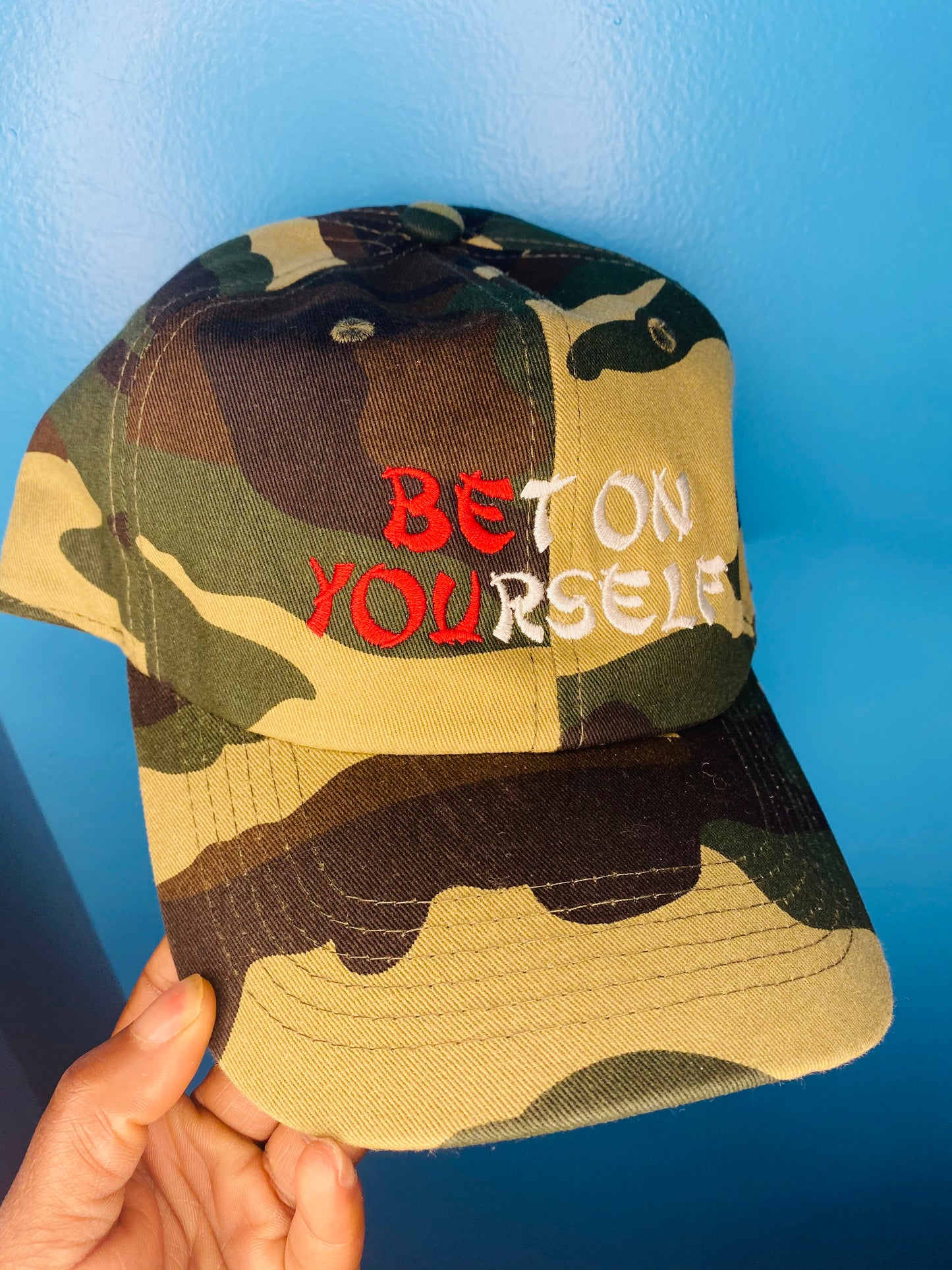 Camo BY Dad Hat