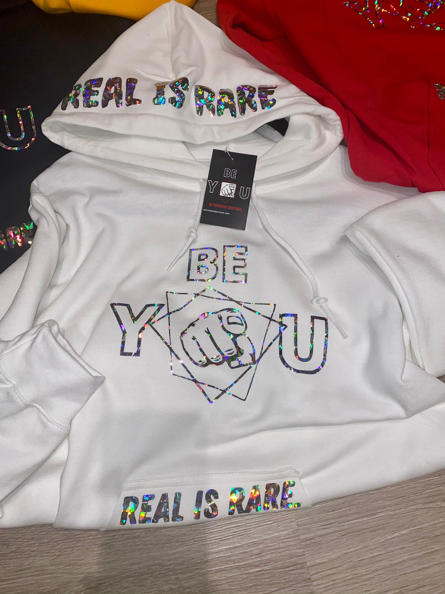 “Rare” Glacier Hoodie