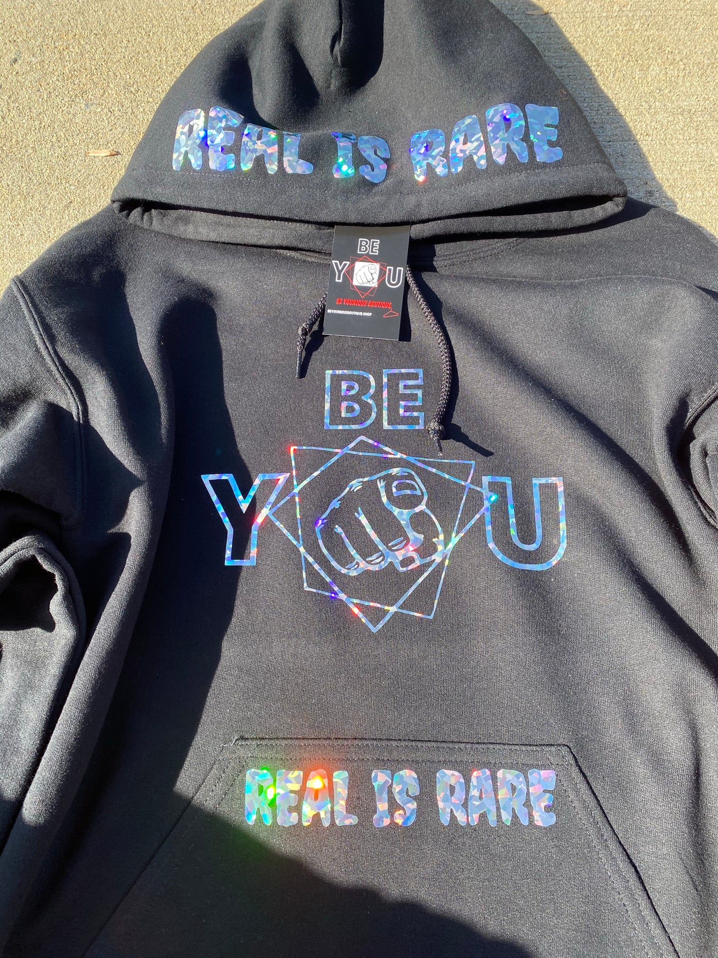 “Rare” Glacier Hoodie