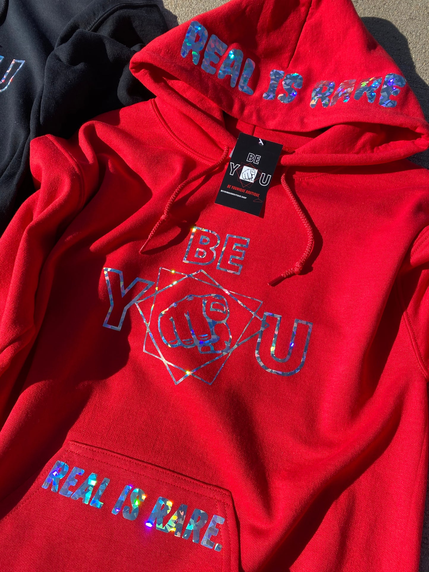 “Rare” Glacier Hoodie