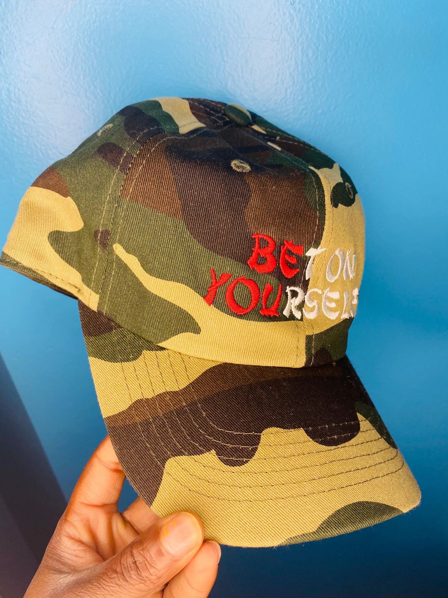 Camo BY Dad Hat