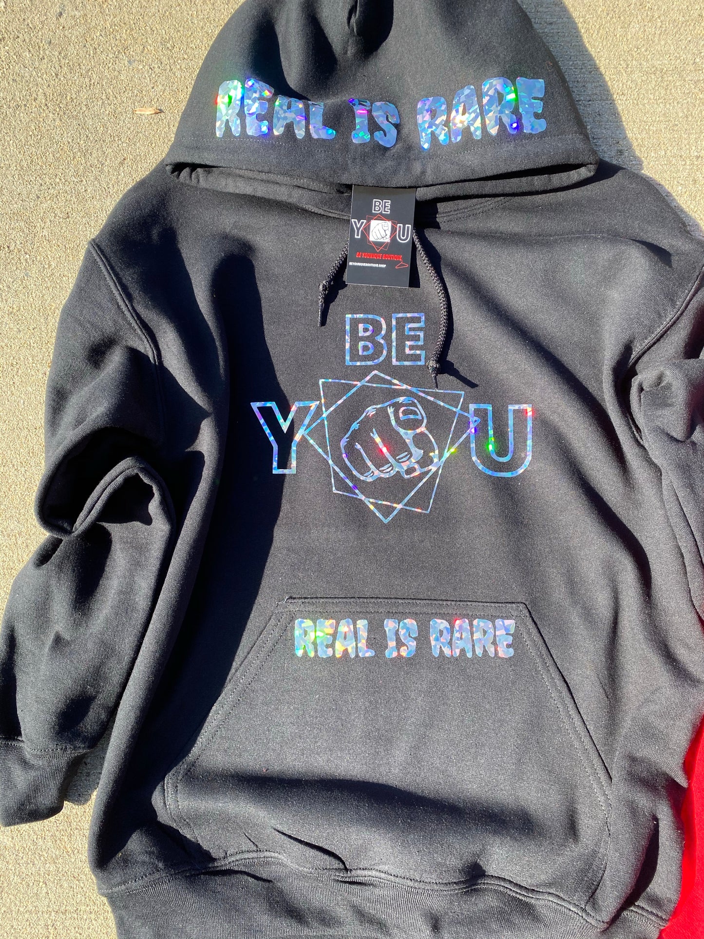“Rare” Glacier Hoodie