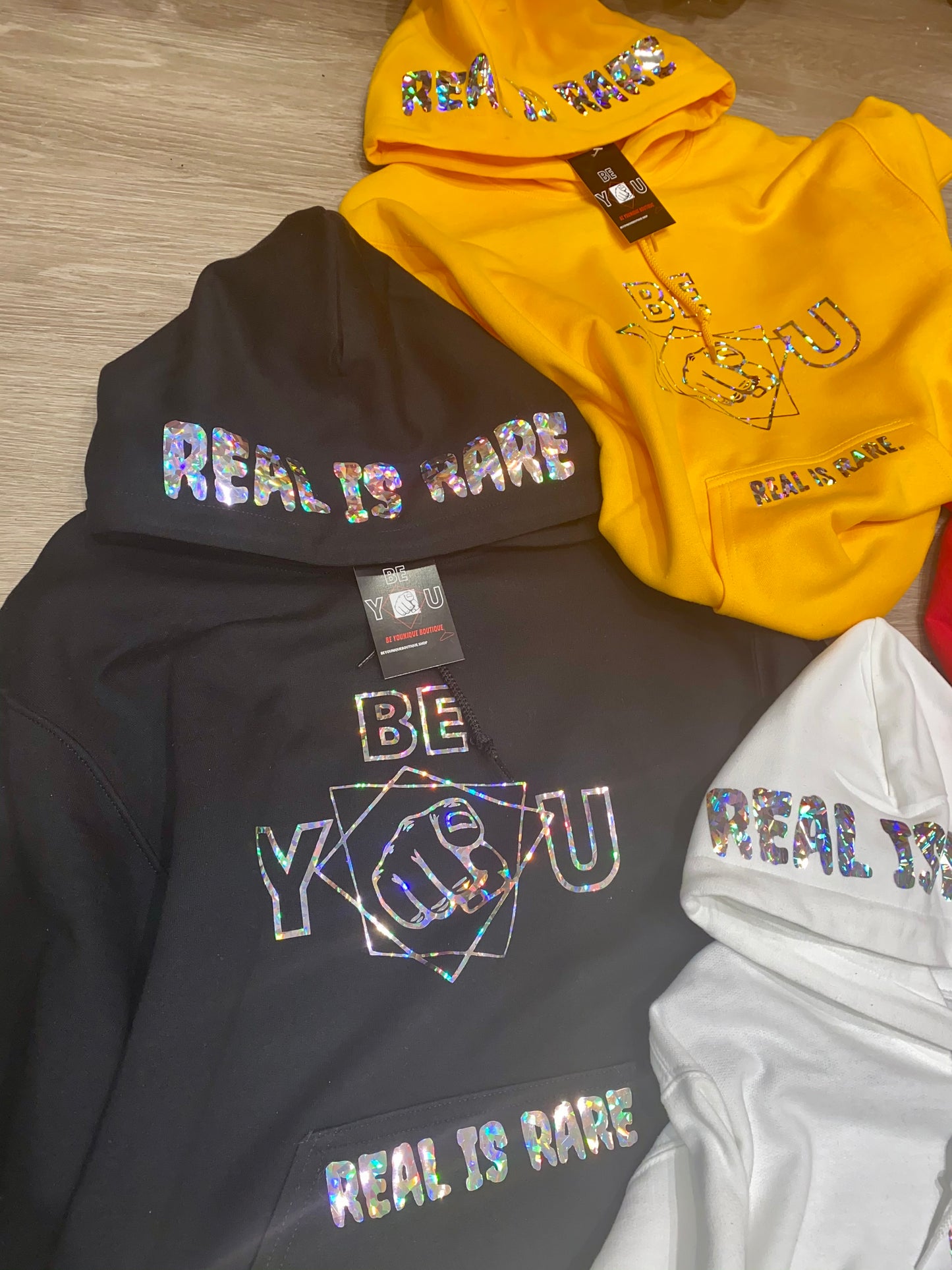 “Rare” Glacier Hoodie