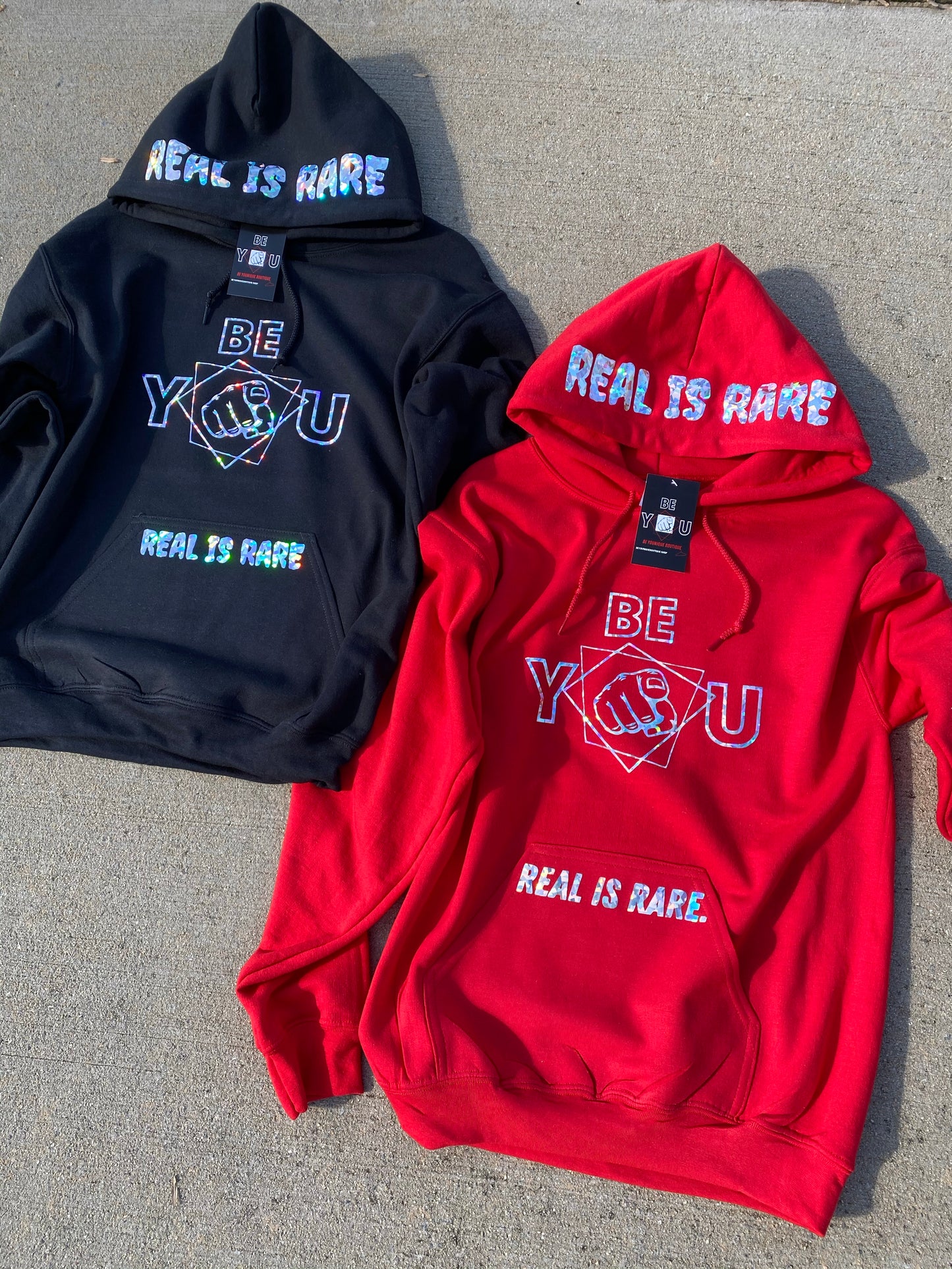 “Rare” Glacier Hoodie