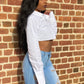 Button-Up Crop Shirt