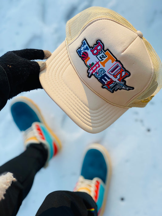 Bet on Yourself Trucker “Off-White”