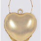 Chandelier Heart Clutch